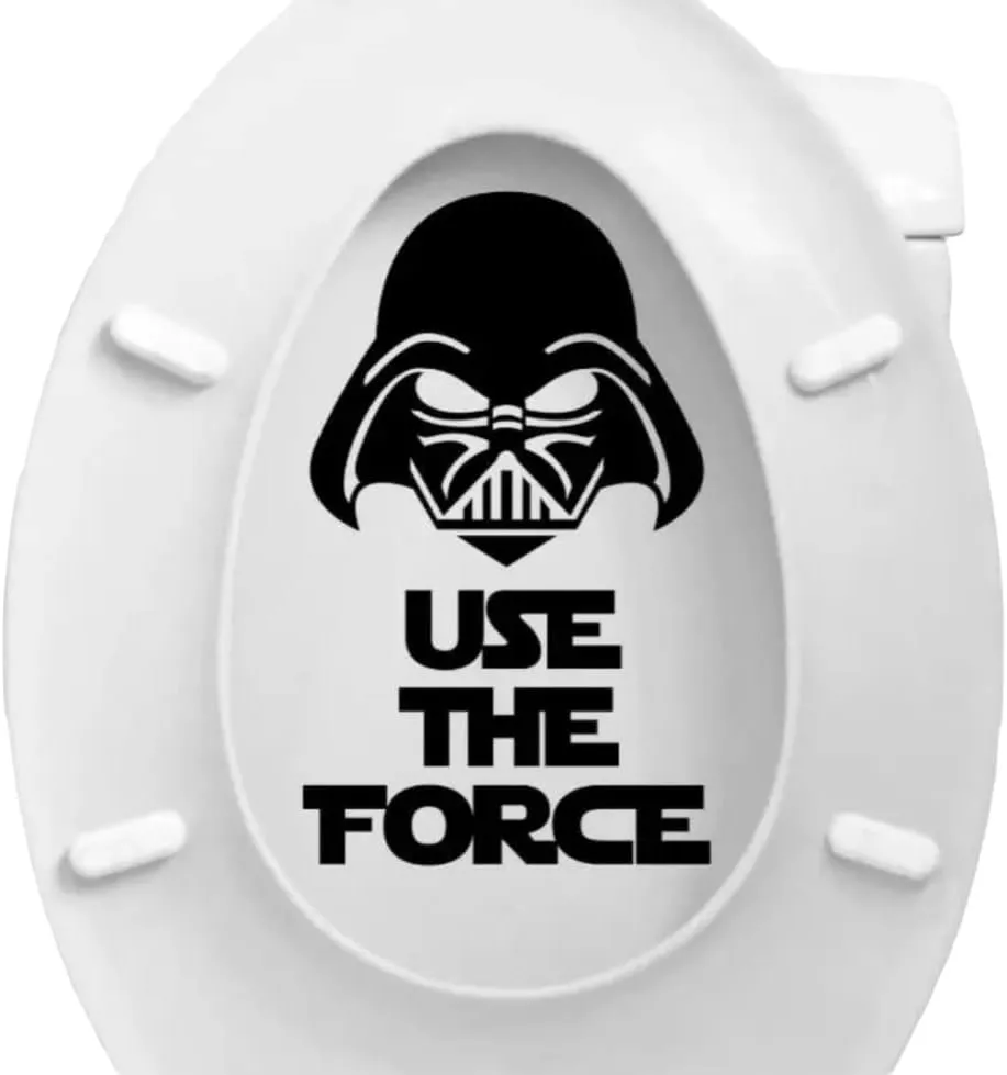 Usa la fuerza, en el wc - Oferta en Amazon